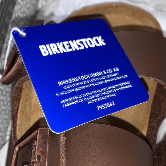 Birkenstock Women’s Arizona Birko-Flor Sandals, Brown NWT - Picture 9 of 11